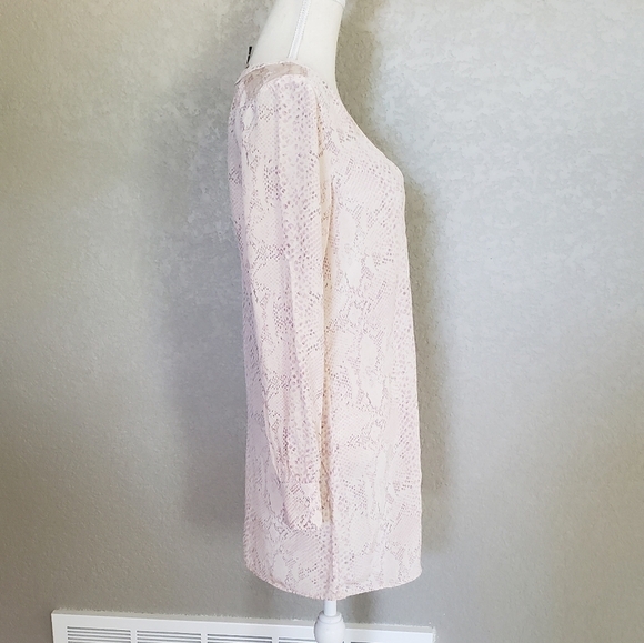 Rory Beca Silk snake Print shirt style dress Size Small long sleeve - Picture 5 of 8